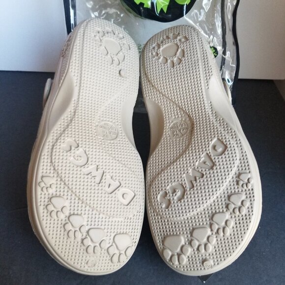 Dawgs Shoes Women's Size 8 38EU Ultrasoft Beach Clogs Tan Colour NWT - Picture 16 of 16